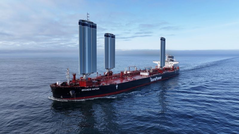 World’s First Wind-Assisted Aframax Product Tanke
